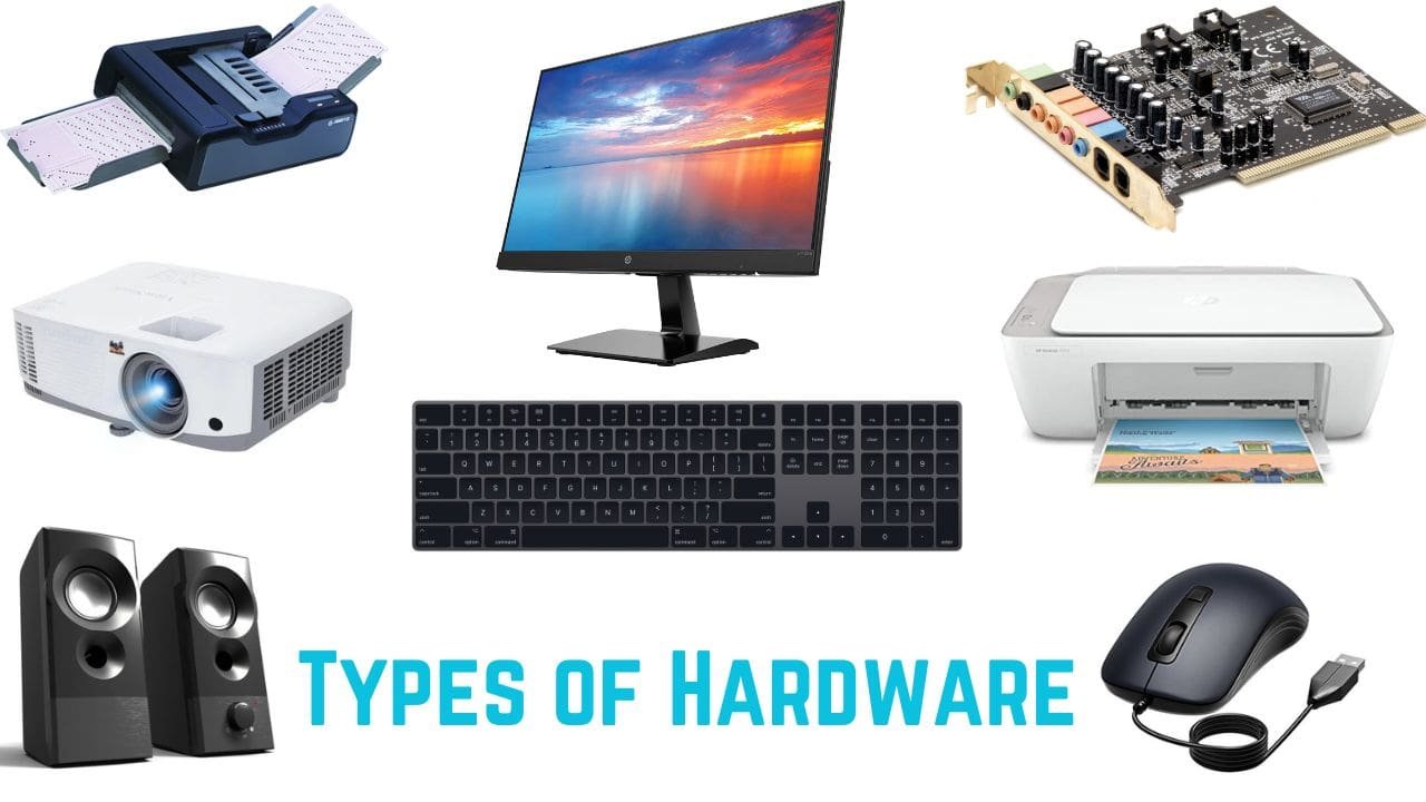 What Are The 4 Types Of Computer Hardware at Noah George blog