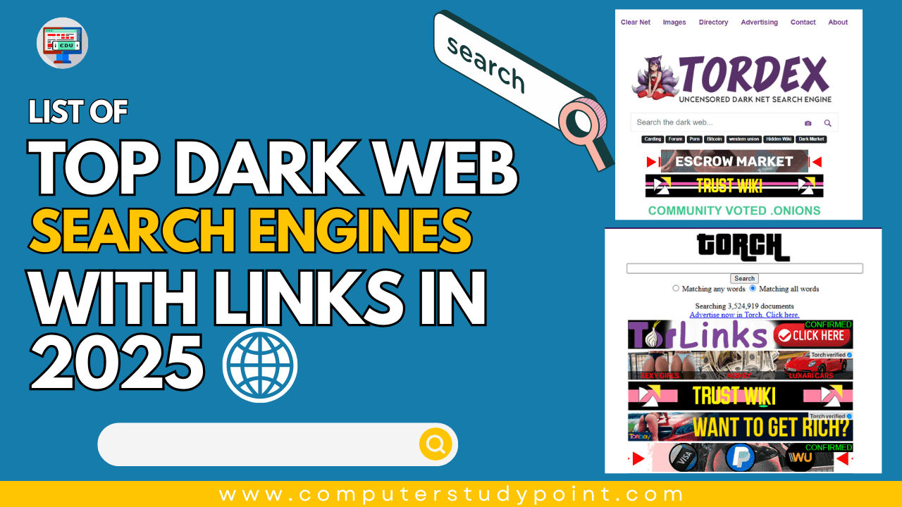 Top 9 Dark Web Search Engines with links in 2025 | Popular Dark web search engines