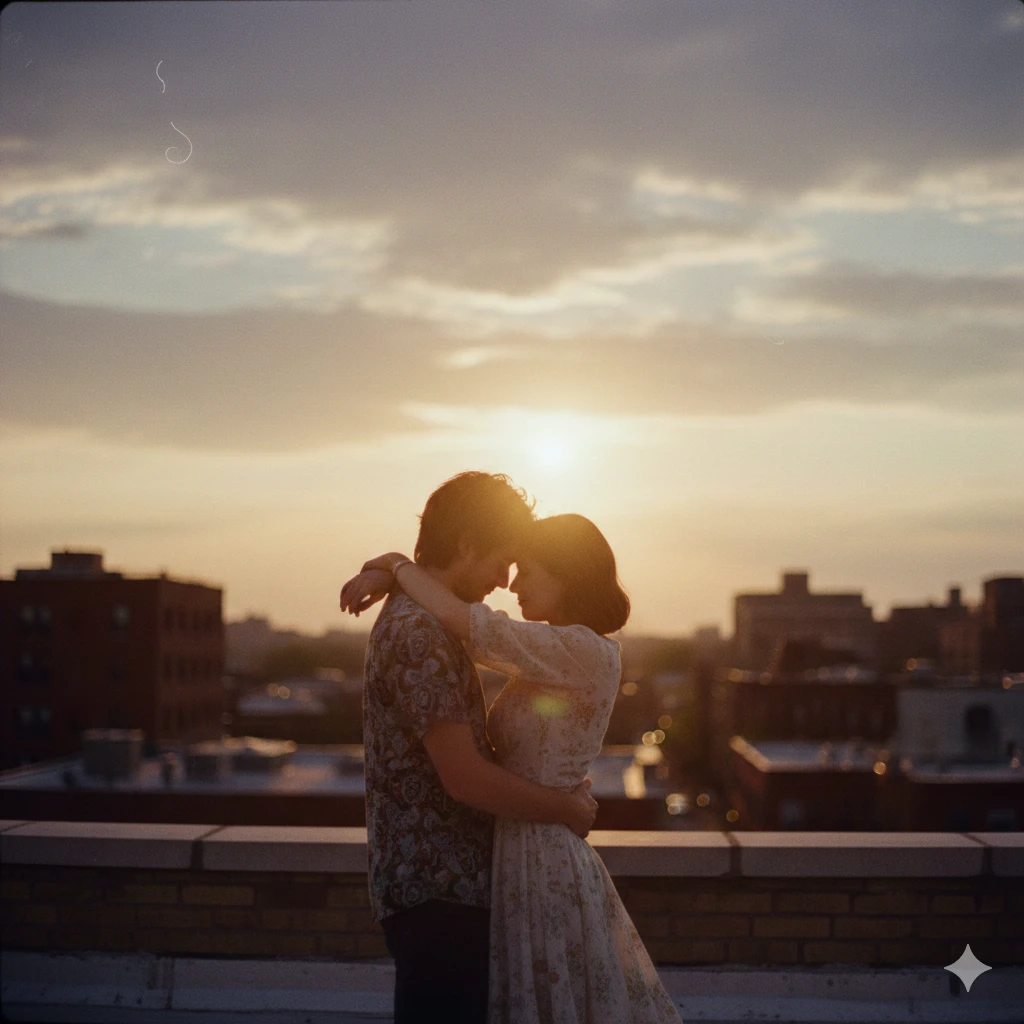 Gemini AI Photo Prompt Copy Paste Couples | Moody Retro Romantic Photography 2026