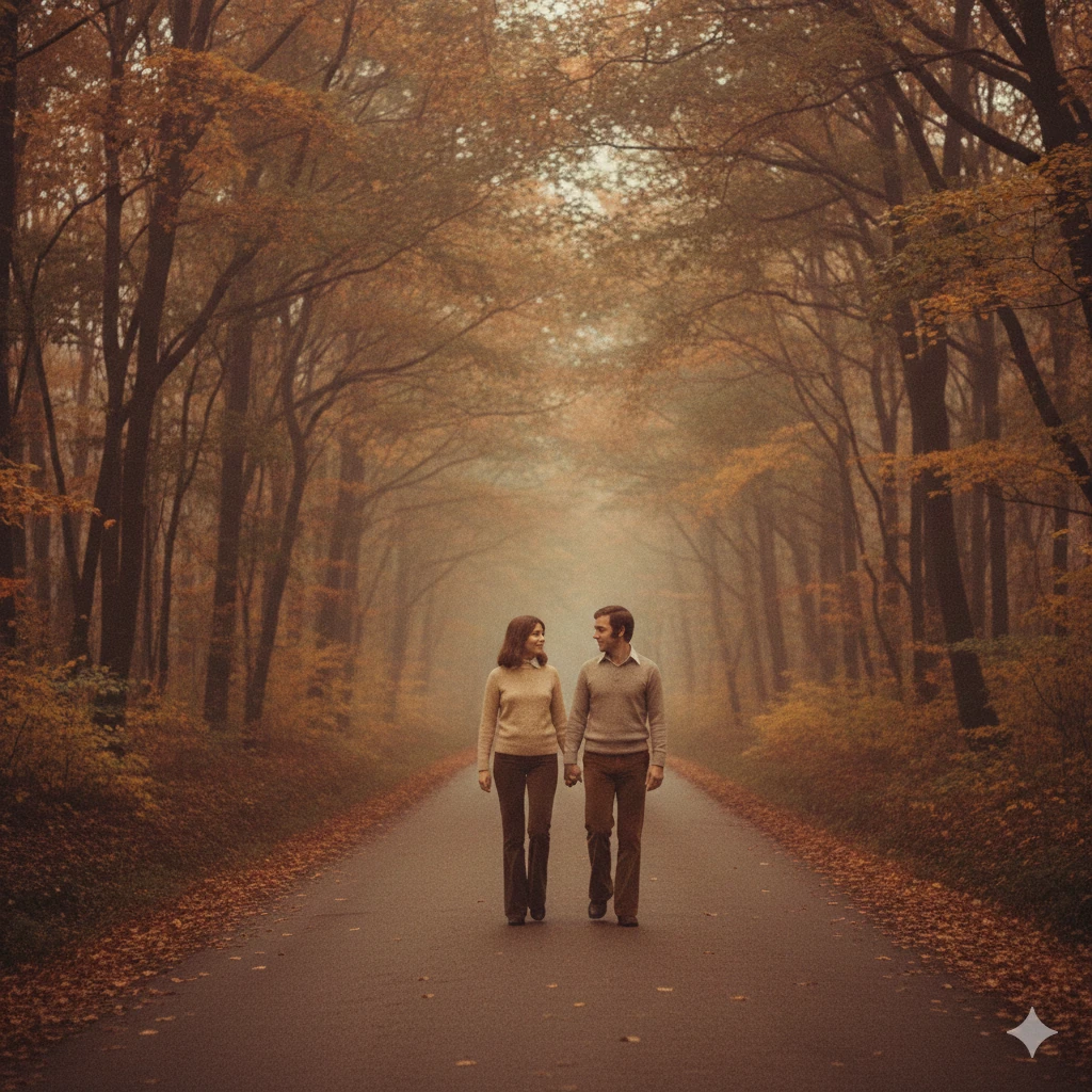 Gemini AI Photo Prompt Copy Paste Couples | Moody Retro Romantic Photography 2026