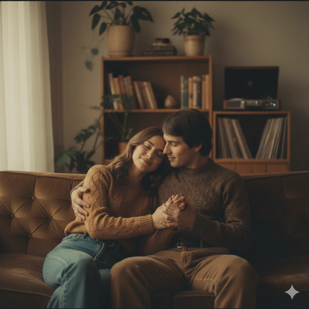 Gemini AI Photo Prompt Copy Paste Couples | Moody Retro Romantic Photography 2026