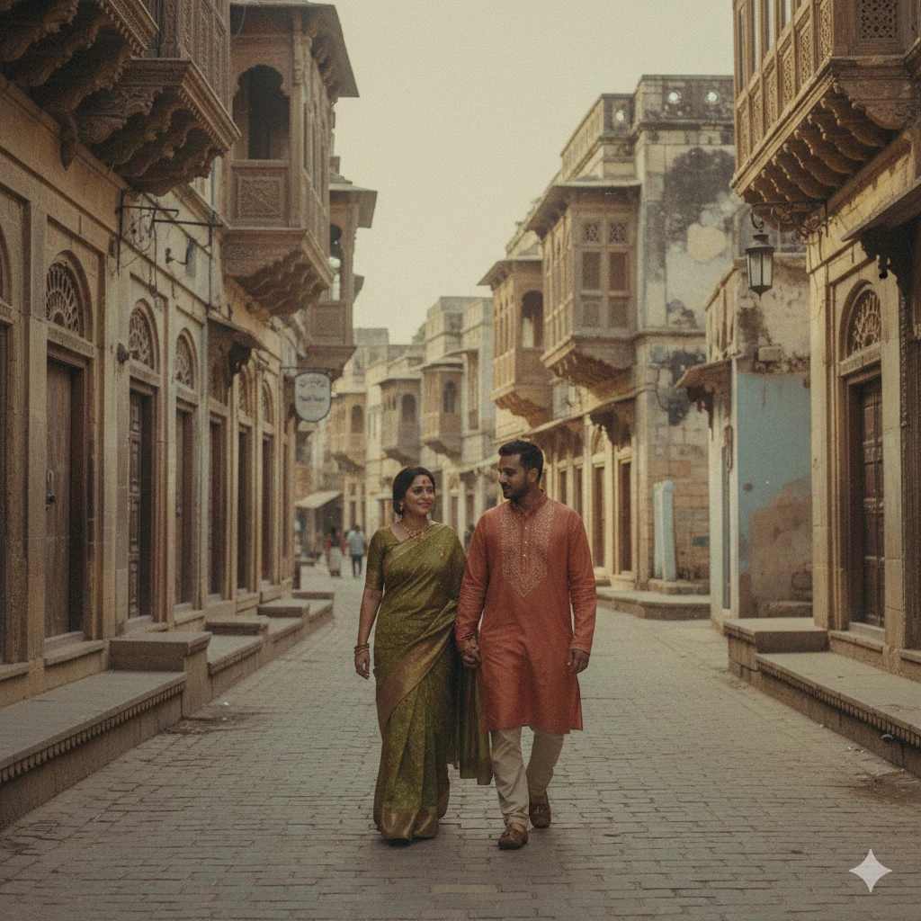 Gemini AI Photo Prompt Copy Paste Couples | Moody Retro Romantic Photography 2026