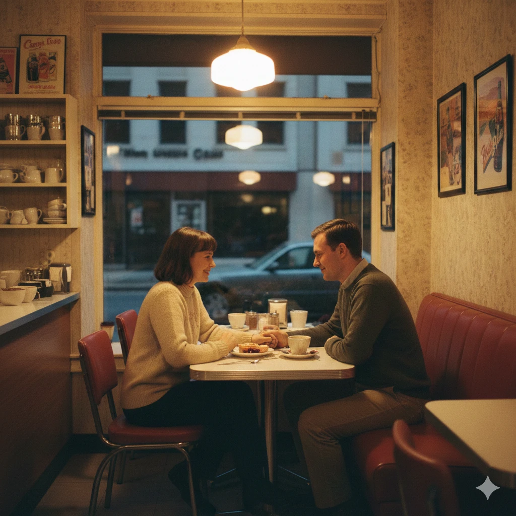 Gemini AI Photo Prompt Copy Paste Couples | Moody Retro Romantic Photography 2026