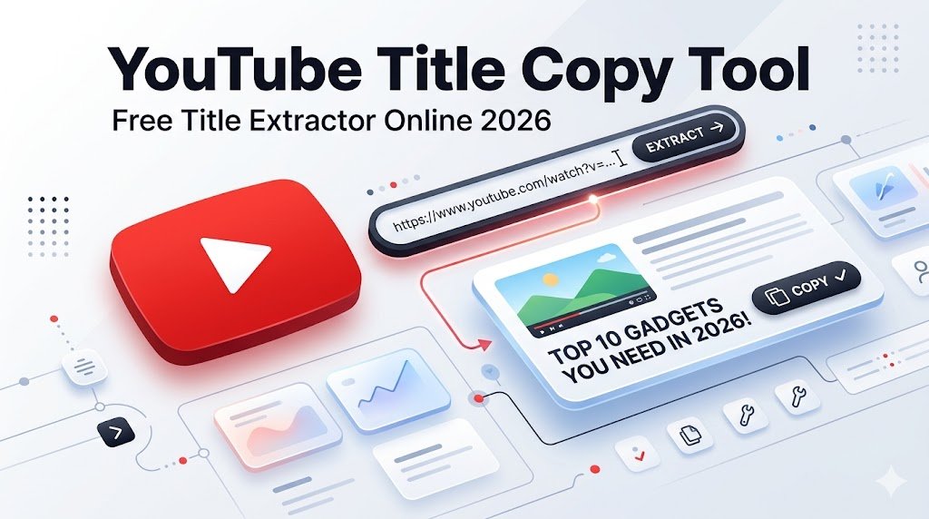YouTube Title Extractor Tool – Copy Any Video Title Online for Free in 2026